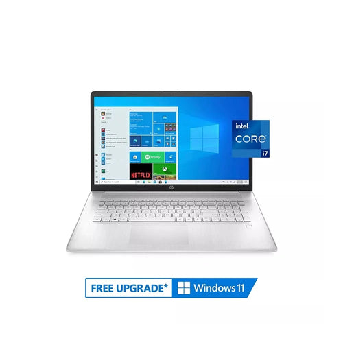 2021 17.3" FHD IPS Laptop Computer, 11th Generation  Core i7-1165G7, 64GB RAM, 2TB PCIe SSD, Backlit Keyboard,  Iris Xe Graphics, HD Webcam, HD Audio, Windows OS, Silver, 32GB USB Card