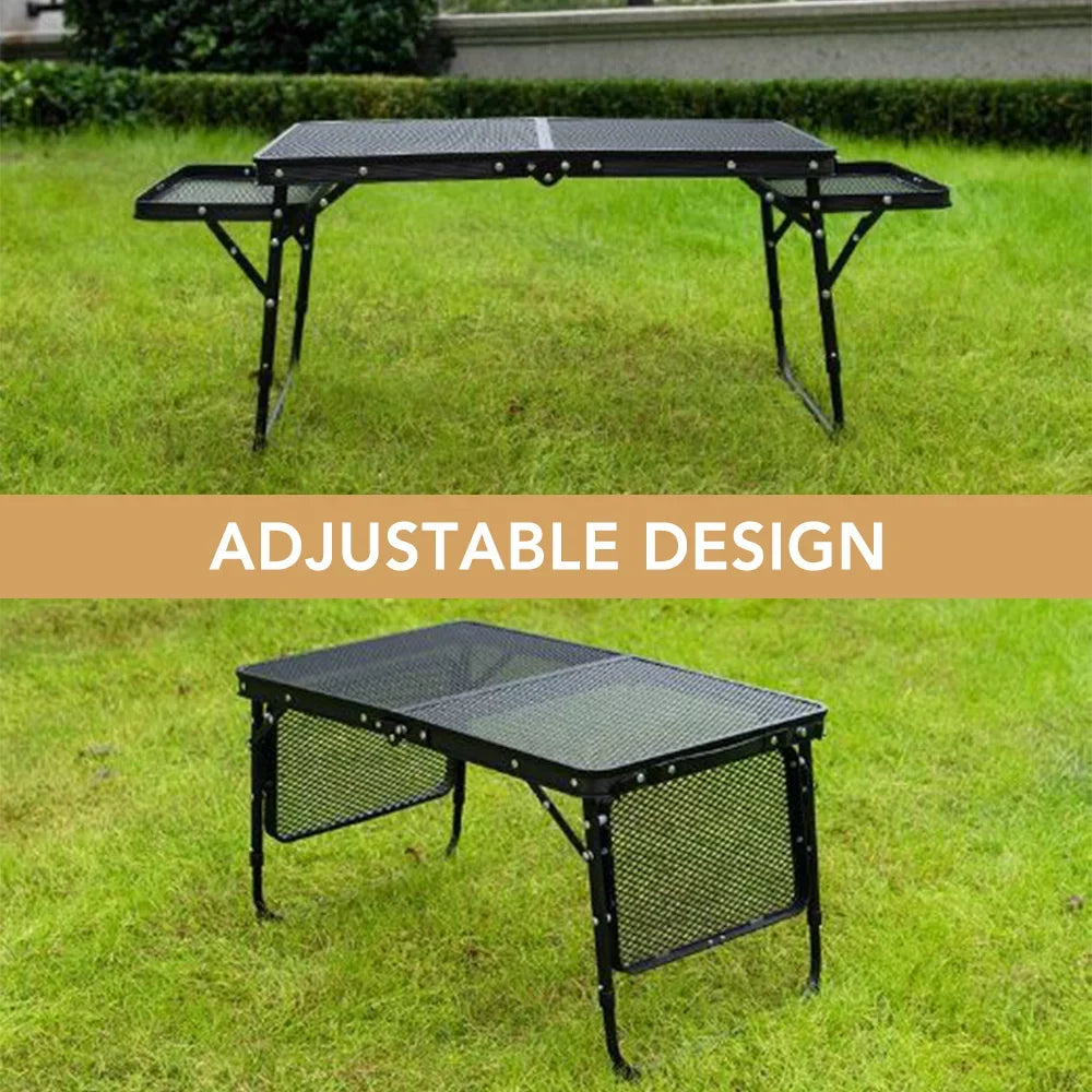 Dcenta Folding Table, Convenient and Compact, Ideal for Picnics and Camping, Food Prep Station