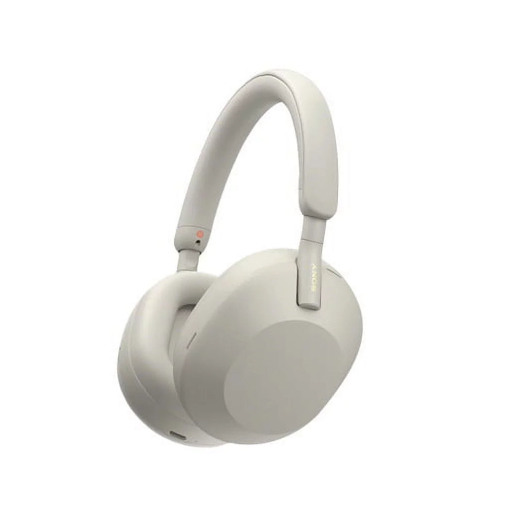 WH-1000XM5 Wireless Noise Canceling Over-Ear Headphones (Silver) Bundle