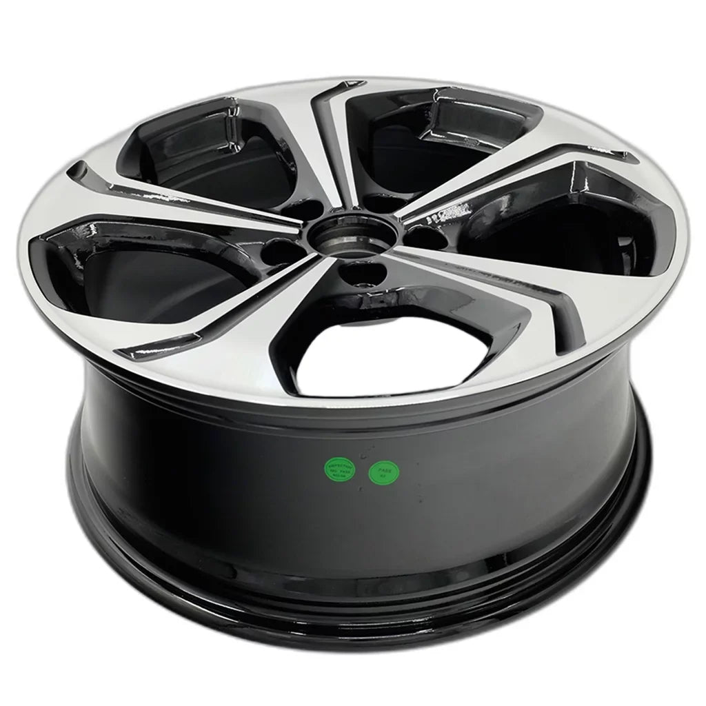 18" SET OF 4 18X7.5  Machined BLACK Wheels For 2014 2015 Honda Civic OEM high-grade Replacement Rim