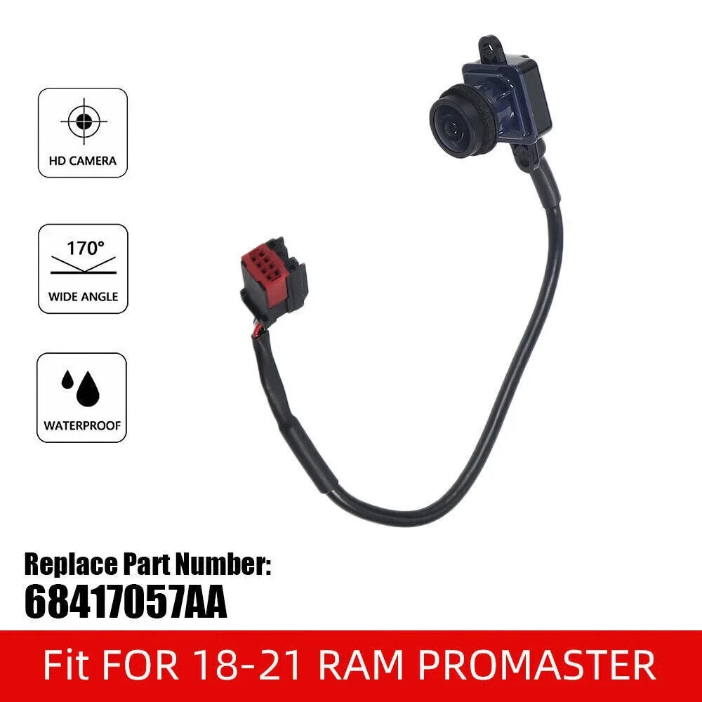 Jahy2Tech OEM Rearview Camera for RAM PROMASTER 1500 2500 3500 2018-2021 - High-high-grade Replacement