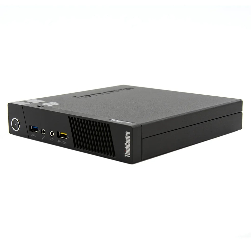 Restored  ThinkCentre M73 Tiny Form Factor Computer PC, 3.2 GHz  Core i3, 4GB DDR3 RAM, 120GB SSD Hard Drive, Windows 10 Home 64 bit (Refurbished)