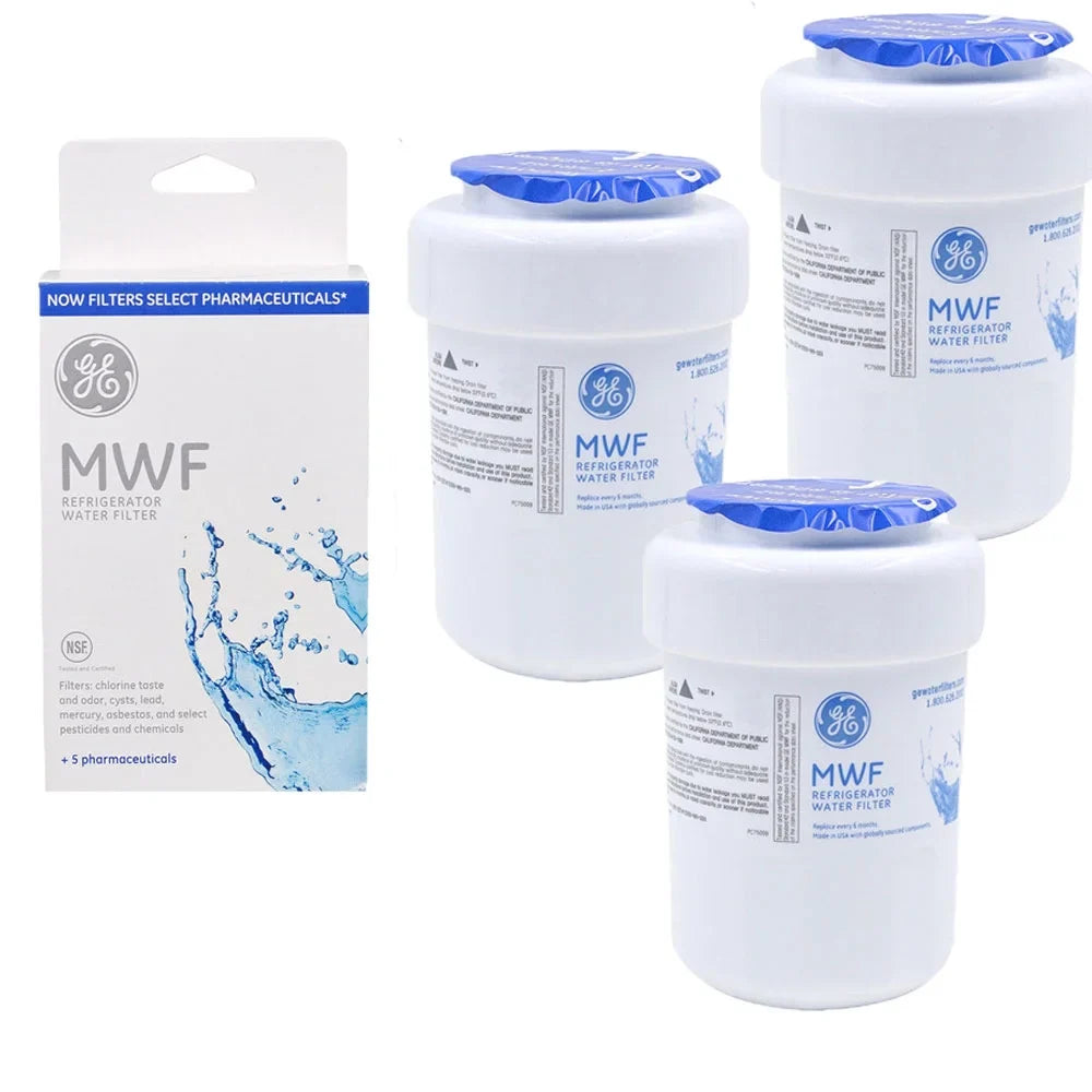 MWF Refrigerator moisture Filter Replacement for Smart Refrigerator, suitable with SmartWater MWF, MWFINT, MWFP, MWFA,GWF(3 Pack)