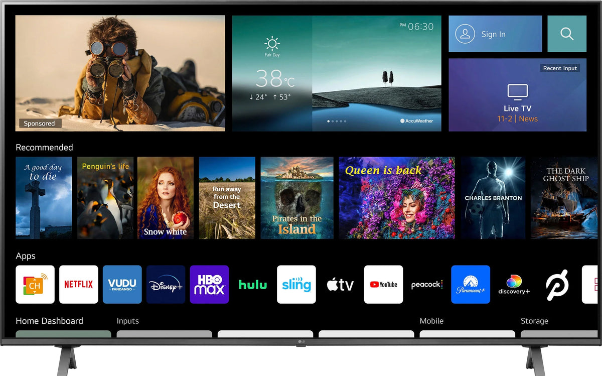 Restored  50" Class 4K (2160p) Smart LED TV (50NANO75UQA) (Refurbished)