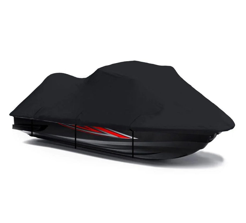 BLACK 600 DENIER JetSki protector matching for Sea Doo Sea-Doo Bombardier GSX 1996 1997 1998, GS 1996 1997 1998 1999 2000 2001 Jet Ski PWC protector 1-2 Seater