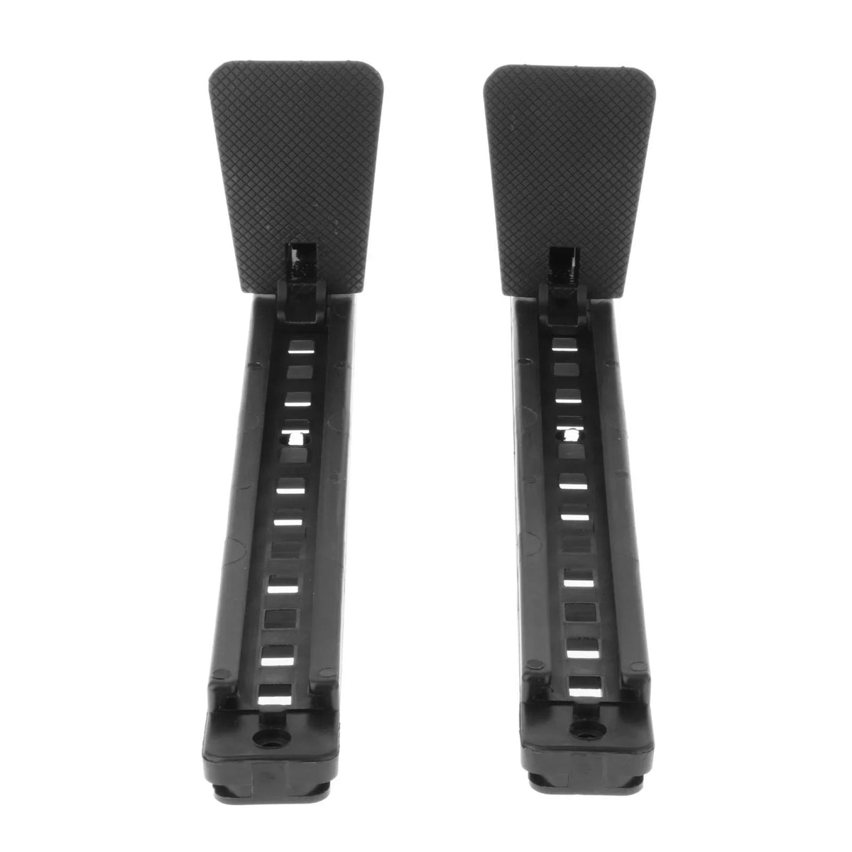 Kayak Foot Pegs 15 Inches Kayak Accessories Black Finish Replacement Pedals