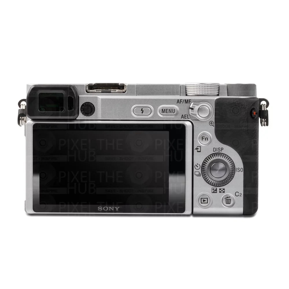 Alpha a6400 Mirrorless Digital Camera (Body Only Silver) - 7PC Accessory Kit