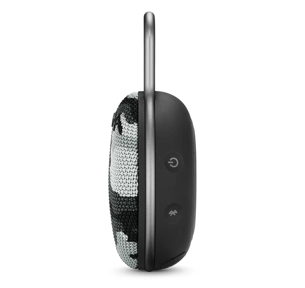 Open Box JBL Clip 3 Black Camo Portable Bluetooth Speaker