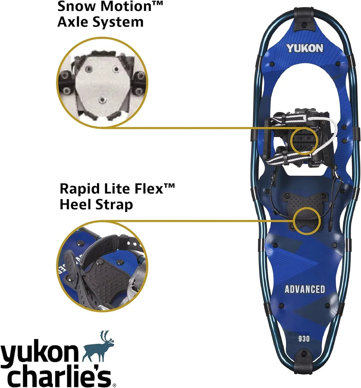 Charlies Advanced Snowshoe Kit, 930