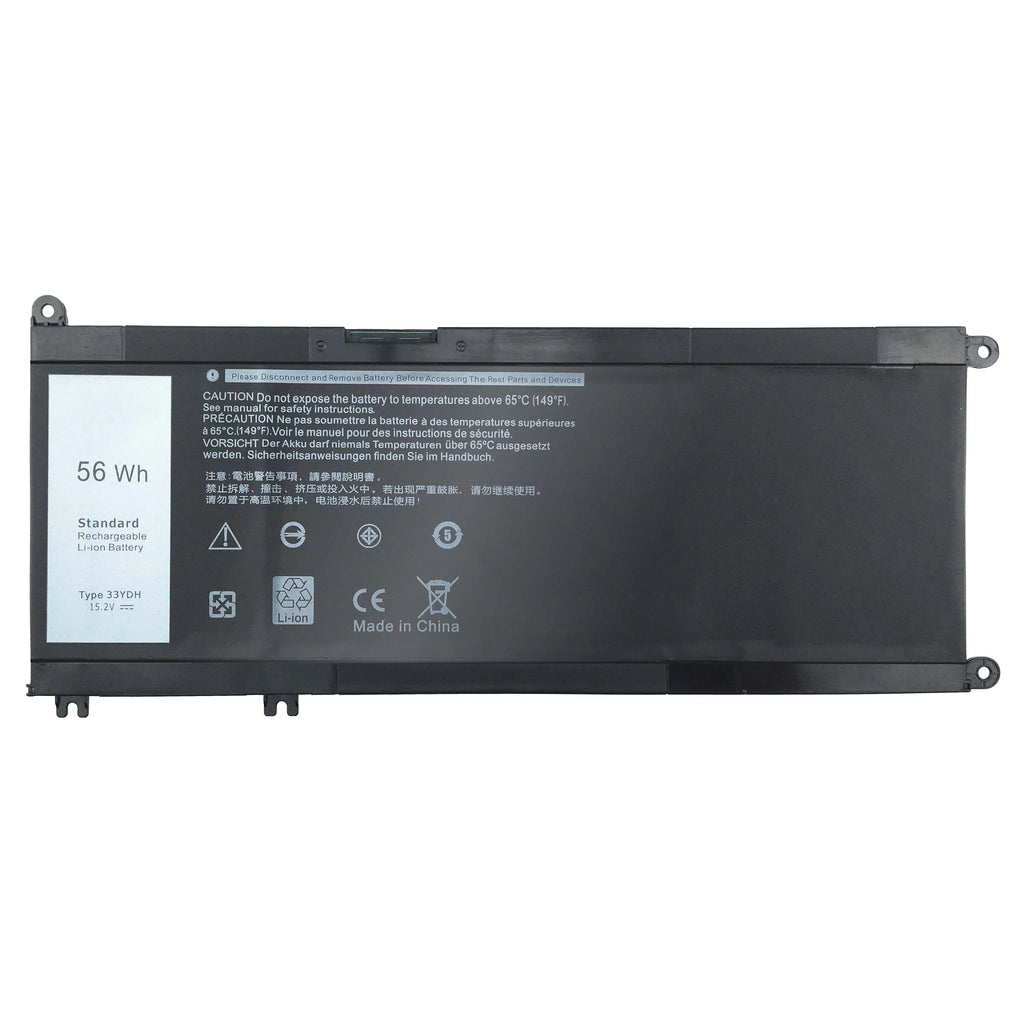 33YDH Laptop Notebook Battery for  Inspiron 15 7000 17 7773 7778 7786 7779 2in1, G3 17 3779 3579  G5 15 5587  G7 15 7588