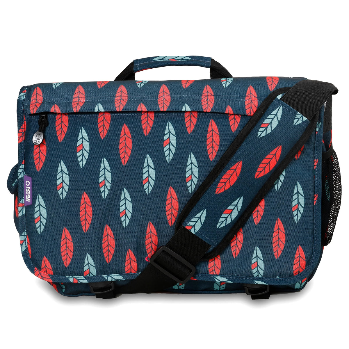 J World Unisex Thomas 16" Messenger Bag, Indi