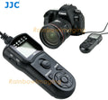 JJC TM-A Intervalometer Timer Remote Shutter Cord for  EOS 1D 1D C 1D Mark II III IV II N 1Ds Mark II III 1D X 1D X Mark II 5D Mark II III IV 5DS 5DS R 6D 6D Mark II 7D 7D Mark II 50D EOS R5
