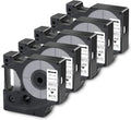 Filery Label Maker Tape for DYMO D1 Labels Tape 45013 S0720530 Refill, appropriate Label Tape Replacement, Black