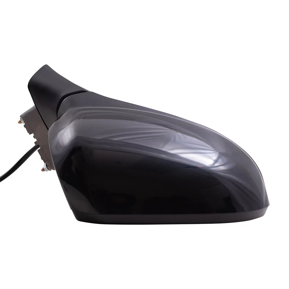 Brock Aftermarket Replacement Passenger Right Power Mirror Textured Black without Heat-Signal-Camera matching with 2019 Hyundai Santa Fe