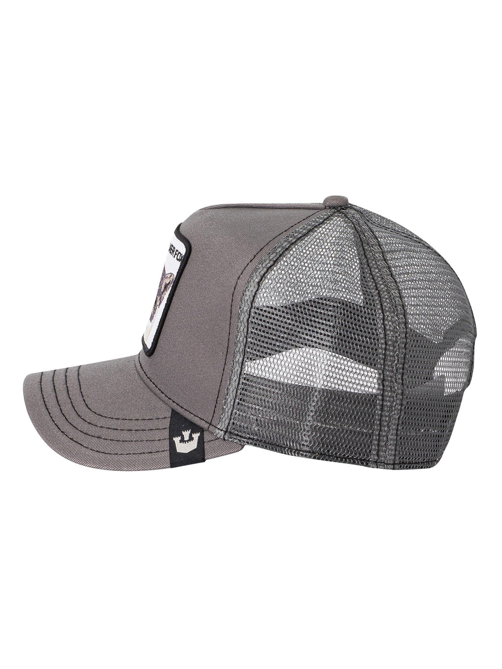 The Silver Fox Trucker Cap, Grey. Goorin Bros