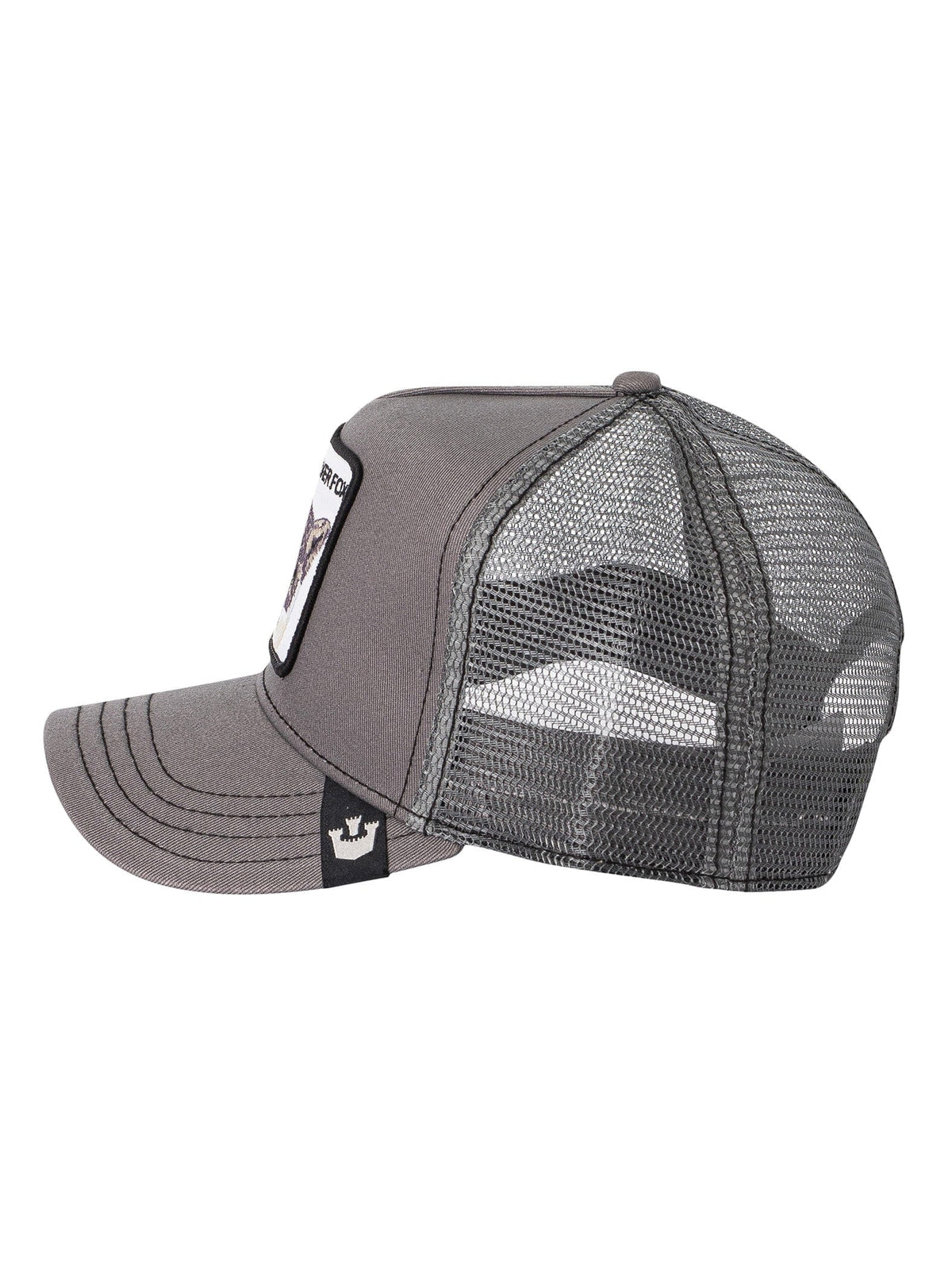 The Silver Fox Trucker Cap, Grey. Goorin Bros