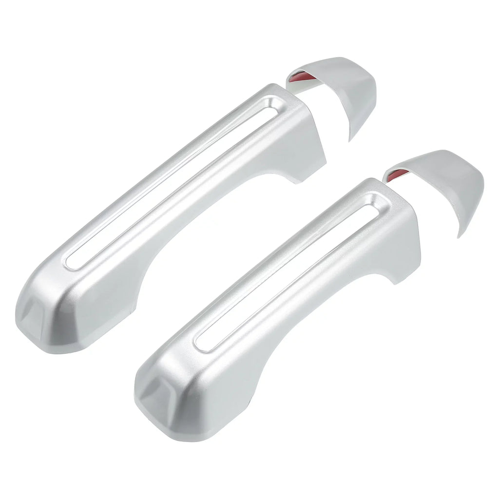 Silver Tone Door Handle Trim protector Kit and Tailgate Handle protector for Jeep Wrangler JL JLU  2 & 4 Doors 2018-2021