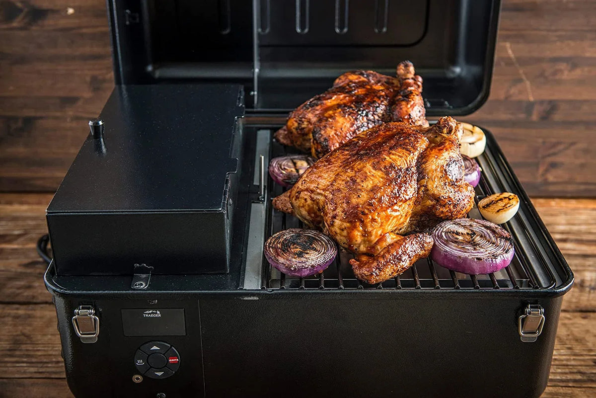 YANPO Grills Ranger Portable Electric Tabletop Wood Pellet Grill and Smoker