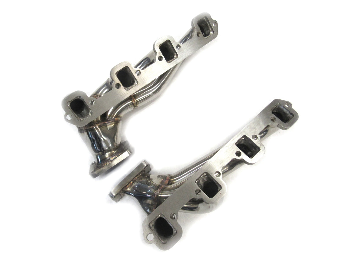 OBX-RS Stainless Manifold For 79 thru 93  Mustang GT/LX 5.0L/260/289/302/351 CID, T3 Flange