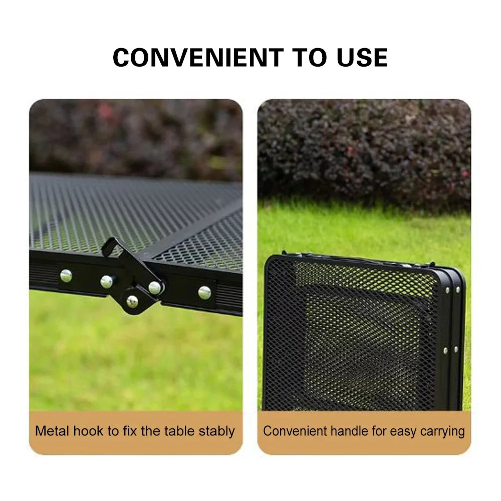Dcenta Folding Table, Convenient and Compact, Ideal for Picnics and Camping, Food Prep Station