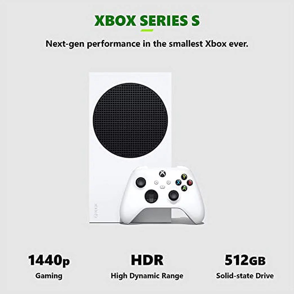 Certified Refurbished  XBOX SERIES S 512GB HOLIDAY CONSOLE RRS-00049 - WHITE