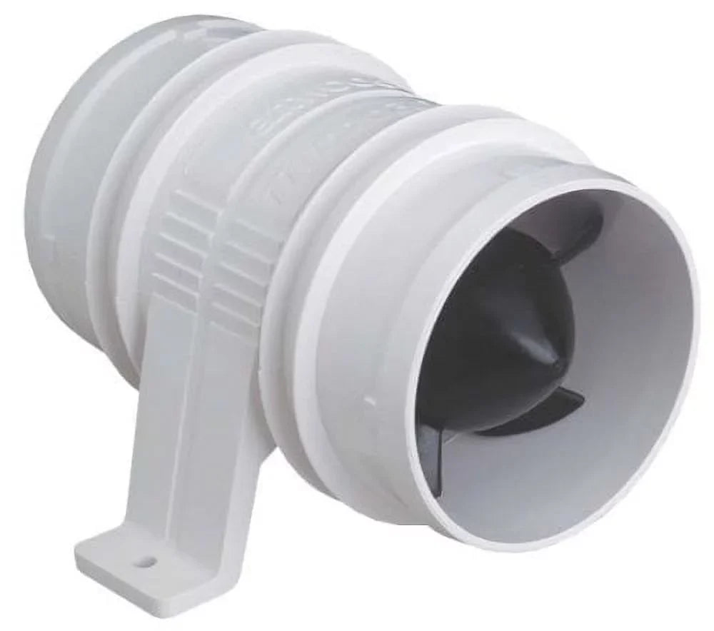Attwood 1733-4 Turbo 3000 Series in-Line Bilge Blower, for 3-Inch Interior Diameter Vent Hose, aqua protected, 12-Volt