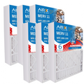 16x20x4 Air Filter MERV 11 Comparable to MPR 1000, MPR 1200 & FPR 7 appropriate with White Rodgers FR1000M-111 Premium USA Made 16x20x4 Furnace Filter 6 Pack MERV 11 by AIRX FILTERS WICKED CLEAN AIR.