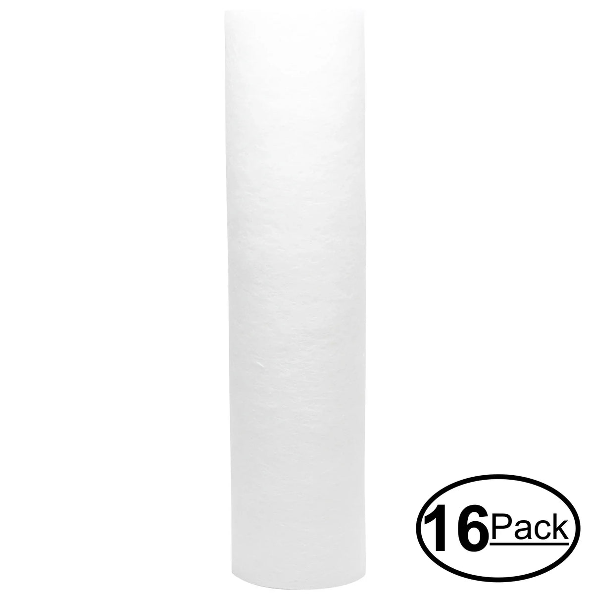 16-Pack Replacement for aqua Depot RO-5SGP Polypropylene Sediment Filter - Universal 10-inch 5-Micron Cartridge for aqua Depot 5 Stage Reverse Osmosis System - Denali Pure Brand