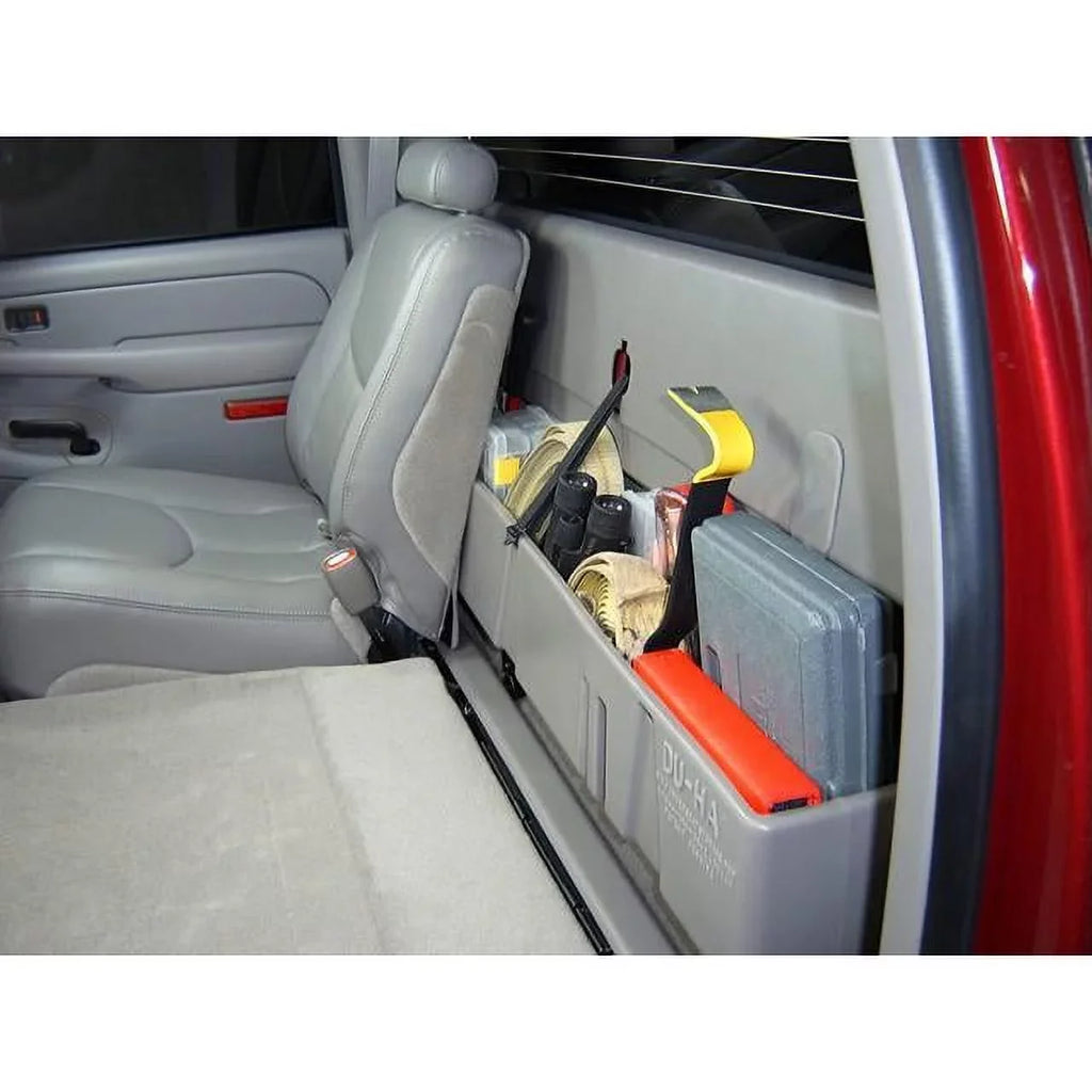 Du Ha 10023 Du Ha Behind The Seat Storage Fits select: 2004-2007 CHEVROLET SILVERADO, 2004-2007 GMC NEW SIERRA