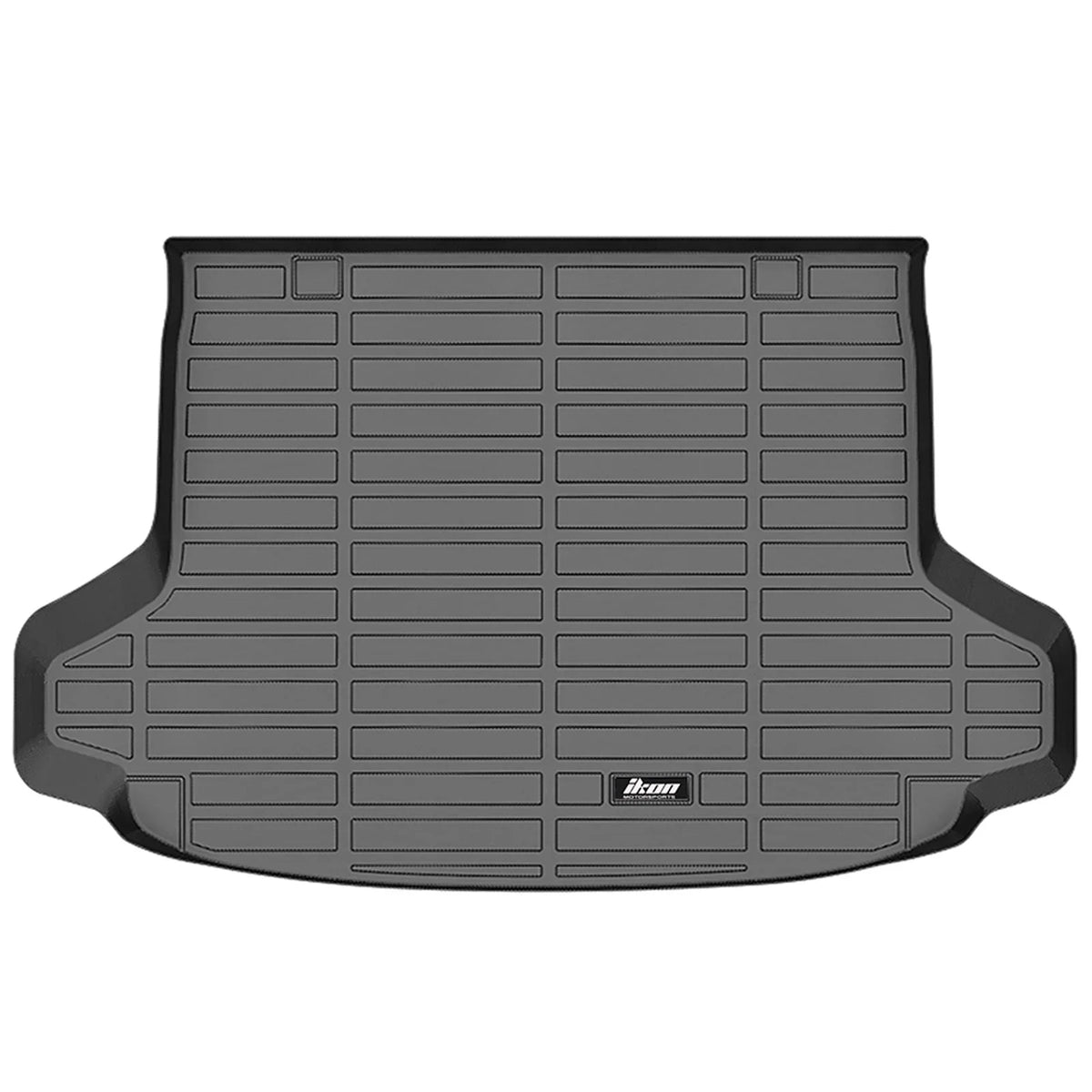 Ikon Motorsports Floor Mats & Trunk Mat appropriate With 2023-2024 Honda HR-V, Black 3D Molded Carpets Liner 1st 2nd Row Front Rear Boot Tray wrap Protection Cargo Pad TPE All climate Protector