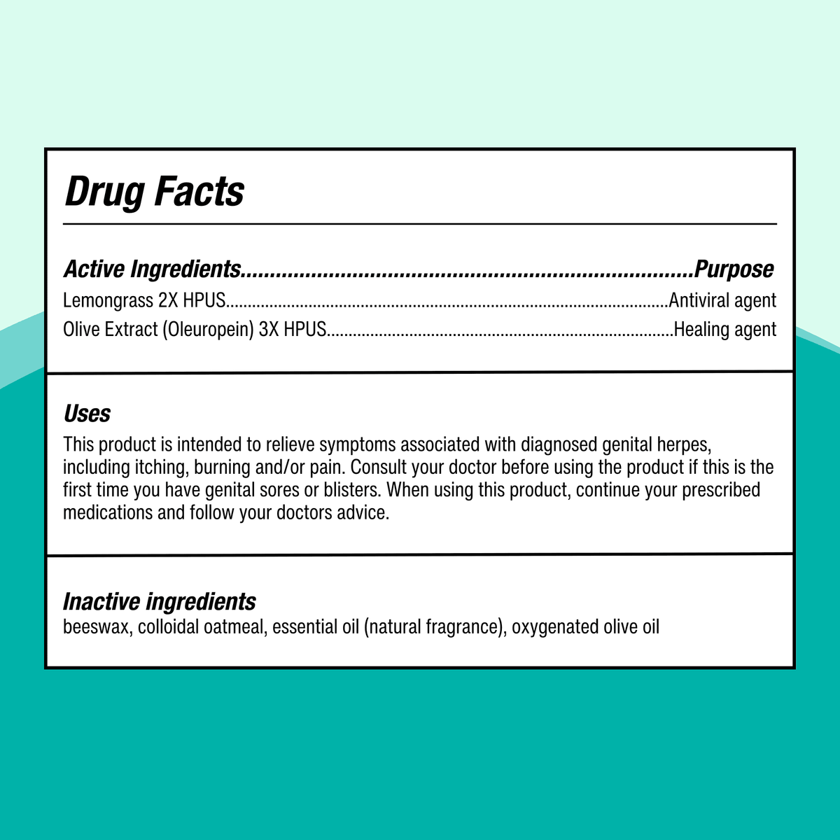 FemiClear For Genital Herpes - Itching & Tingling Symptom Relief Ointment, 0.5oz