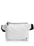 STATE Women's White Webster Buckle Adjustable Strap Belt Bag Purse