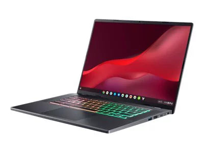 Chromebook 516 GE CBG516-1H -  Core i5 - 1240P / up to 4.4 GHz - Chrome OS -  Iris Xe Graphics - 16 GB RAM - 256 GB SSD NVMe - 16" IPS 2560 x 1600 (WQXGA) @ 120 Hz - Wi-Fi 6E - titanium gray - kbd: US