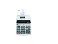 P170-DH-3 Printing Calculators Calendar, Clock, Item Count, Sign Change, Compact - 12 Digits - White - 1 Each