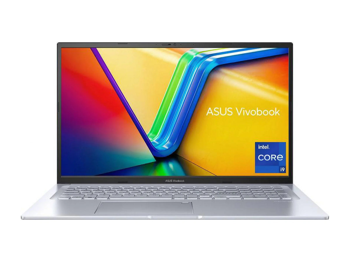 2023  Vivobook 17X Laptop, 17.3” FHD Display,  Core i9-13900H CPU, 16GB RAM, 1TB SSD, Windows 11 Home, Transparent Silver, K3704VA-DH96-S