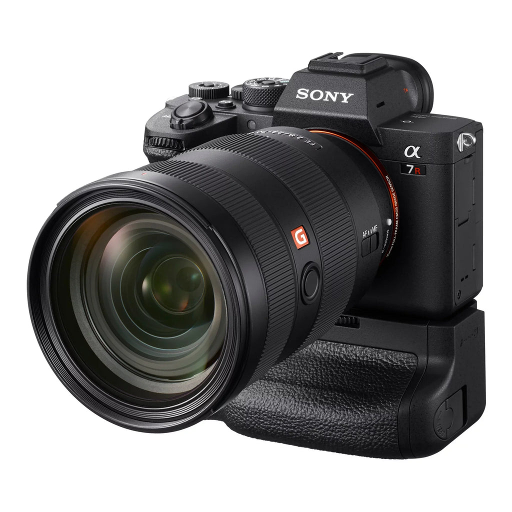 Vertical Grip for Alpha a7R IV Camera with 64GB SD Card Bundle