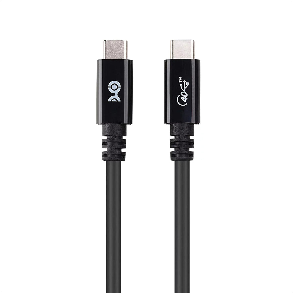 [USB-IF Certified] Cable Matters USB4 Cable 2.6 ft with 40Gbps Data, 8K Video Support, and 100W Charging, appropriate with Thunderbolt 4 Thunderbolt 3, USB C for MacBook,  XPS, Surface Pro and More