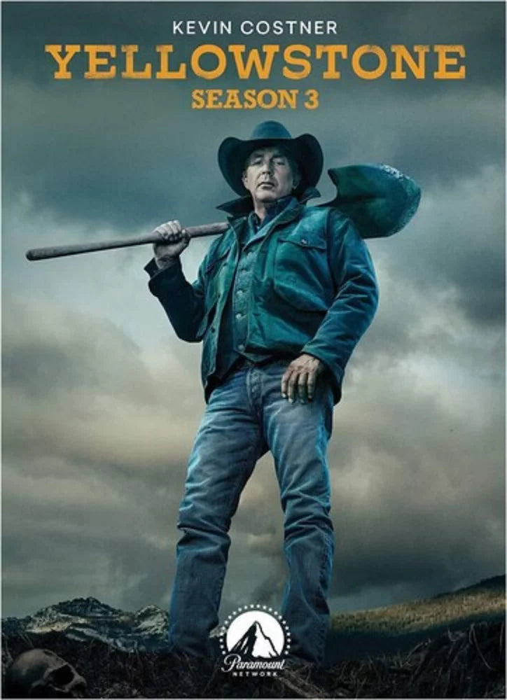 Yellowstone Complete Seasons 1 2 3 4 Kevin Costner 17 DVD Set 39 Episodes Includes Glossy Print Yellowstone Art Card
