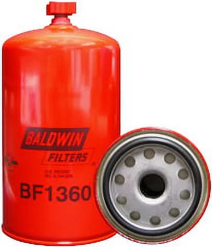 Fuel/aqua Separator Spin-on with Drain Baldwin BF1360