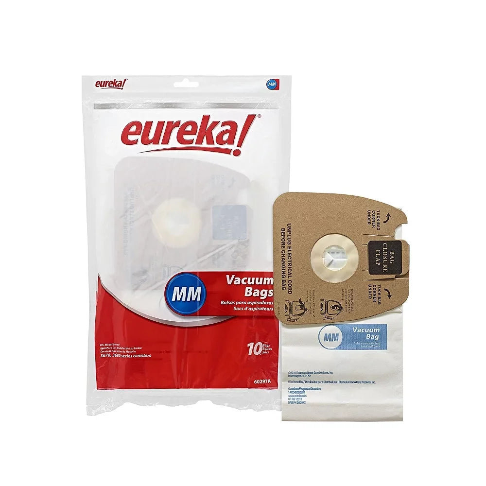 10 appropriate with Eureka MM Vacuum Bags Fits 3670G Mighty Mite Boss