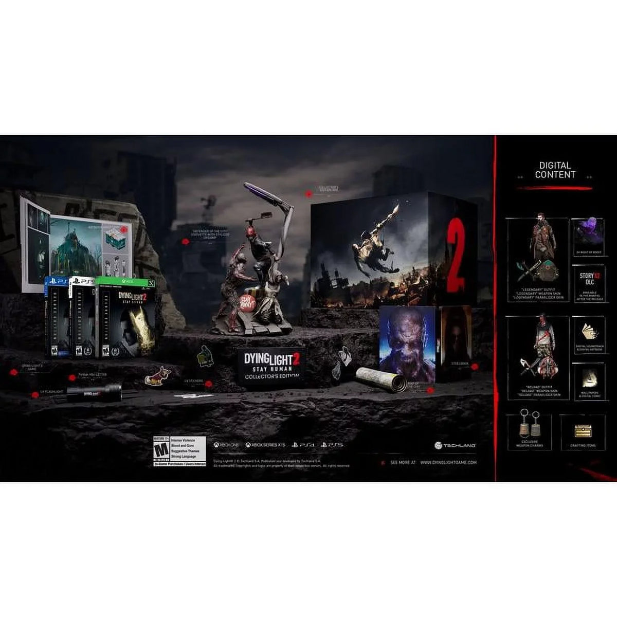 Dying Light 2: Stay Human Collector's Edition, Square Enix, PlayStation 4, 662248924816