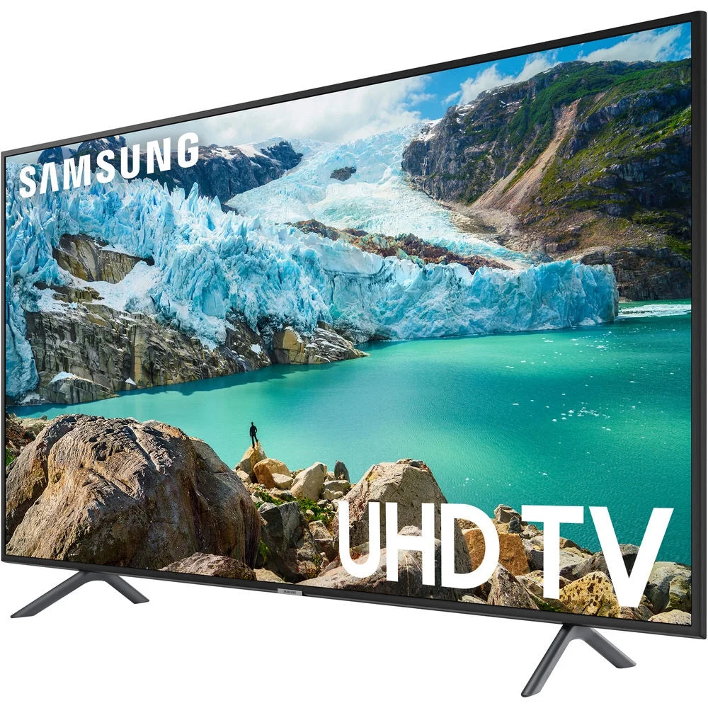 50 inch RU7100 LED Smart 4K UHD TV 2019 Model Bundle with  WH-CH700N Wireless Noise Canceling Bluetooth Headphones Black