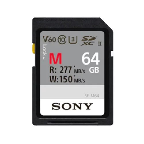 Vertical Grip for Alpha a7R IV Camera with 64GB SD Card Bundle