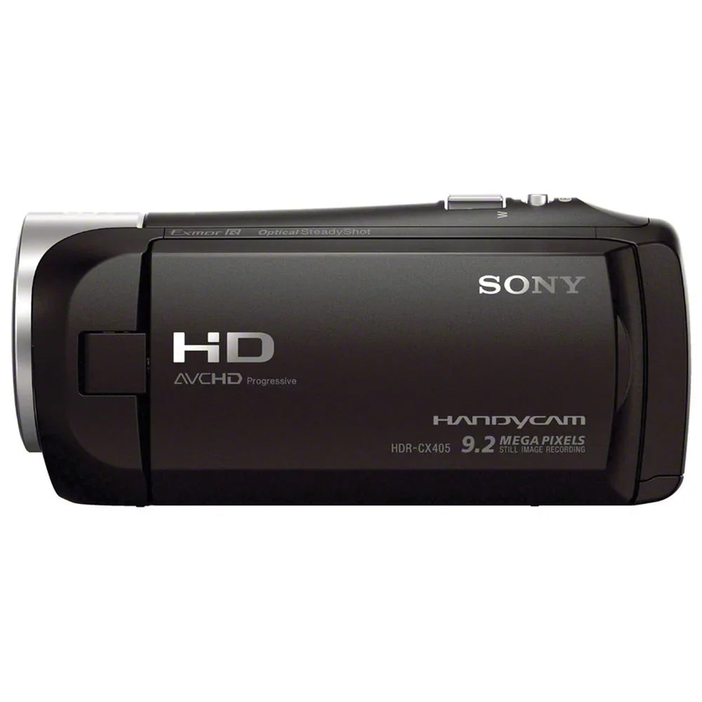 HDR-CX405 HD Handycam + Extra Battery + Flash - 16GB Kit