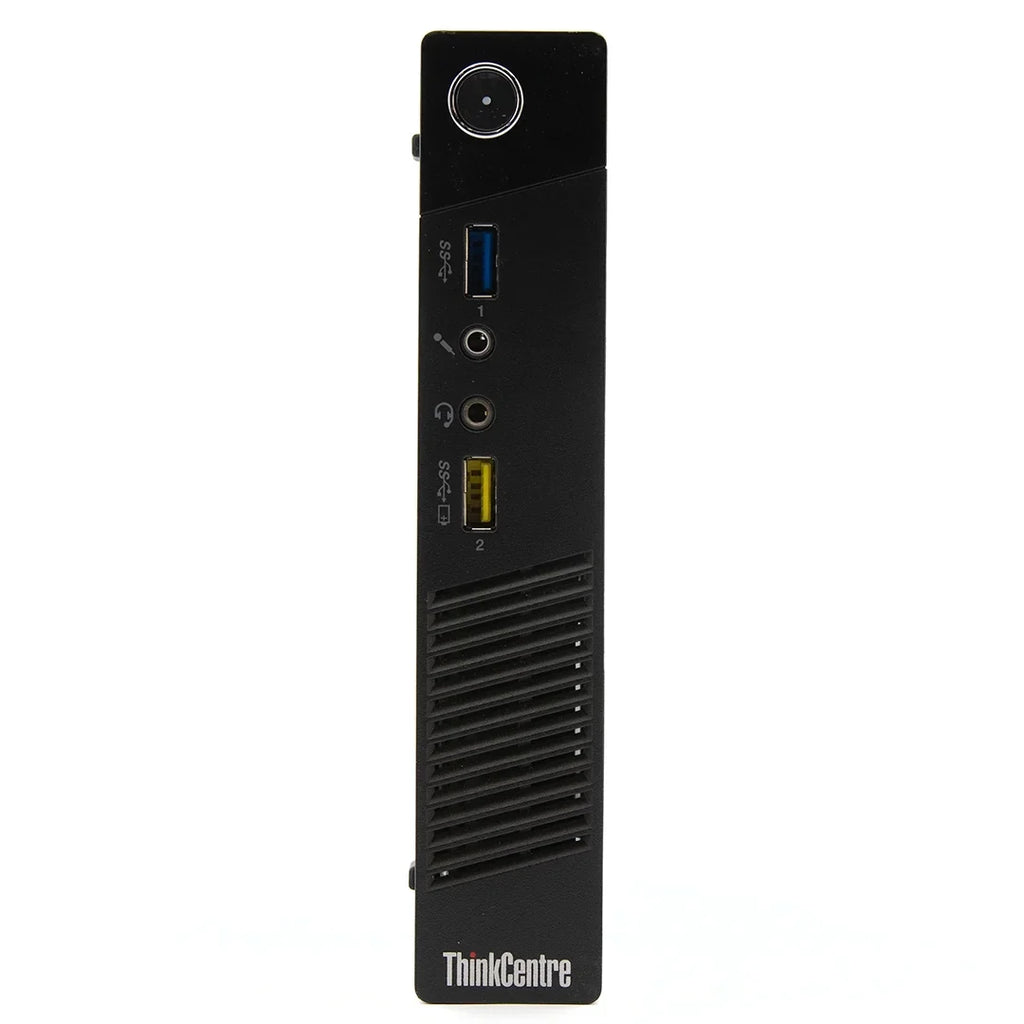 Restored  ThinkCentre M73 Tiny Form Factor Computer PC, 3.2 GHz  Core i3, 4GB DDR3 RAM, 120GB SSD Hard Drive, Windows 10 Home 64 bit (Refurbished)