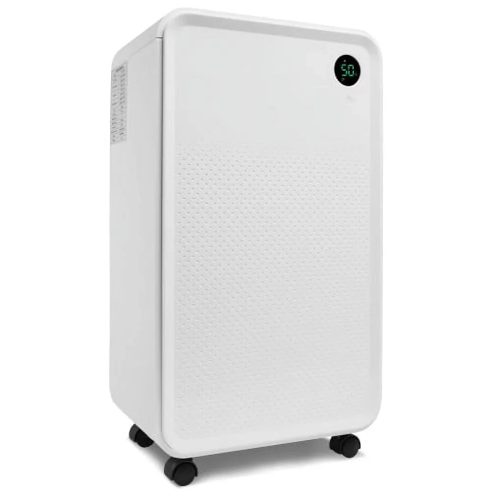 Dehumidifier with 2L moisture Tank, Auto or Manual Drain, 30 Pint Dehumidifier for Medium to Large Rooms and Basements. Ft. Churanty 3,000 Sq