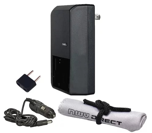 Handycam HDR-CX150 Off Camera 'Intelligent' Rapid Charger + Nwv Direct Microfiber Cleaning Cloth.