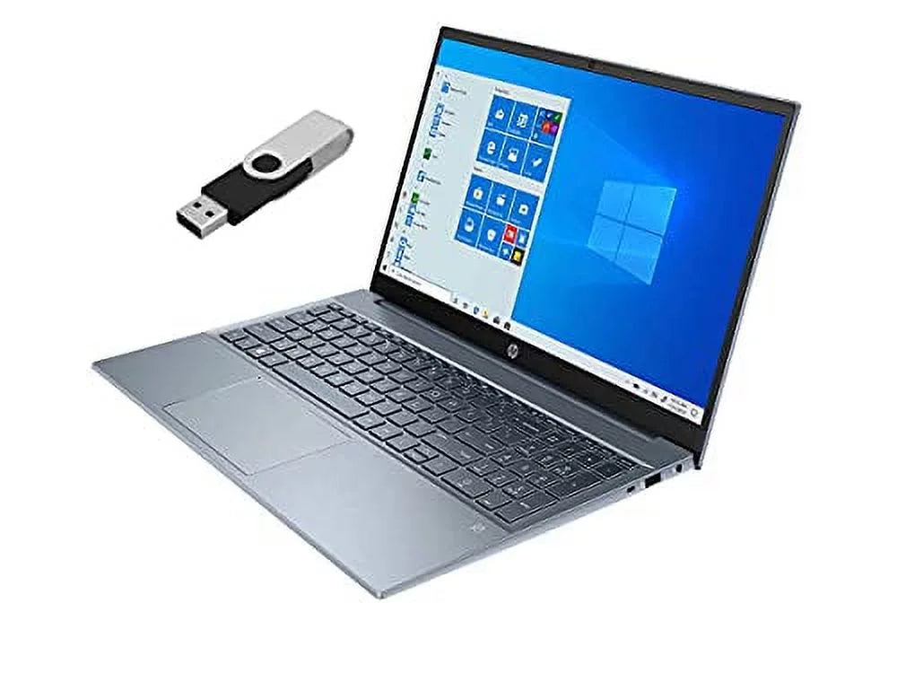 2022 Pavilion 15.6" FHD Touchscreen Laptop 11th Gen 4-Core  i7-1195G7 32GB DDR4 1TB NVMe SSD Iris Xe Graphics HDMI Webcam WiFi-6 Bluetooth Backlit Keyboard Windows 11 Pro w/ 32GB USB