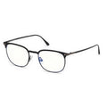 Eyeglasses Tom  FT 5549 -B 002 Matte Black Enamel, / Blue Block Lenses