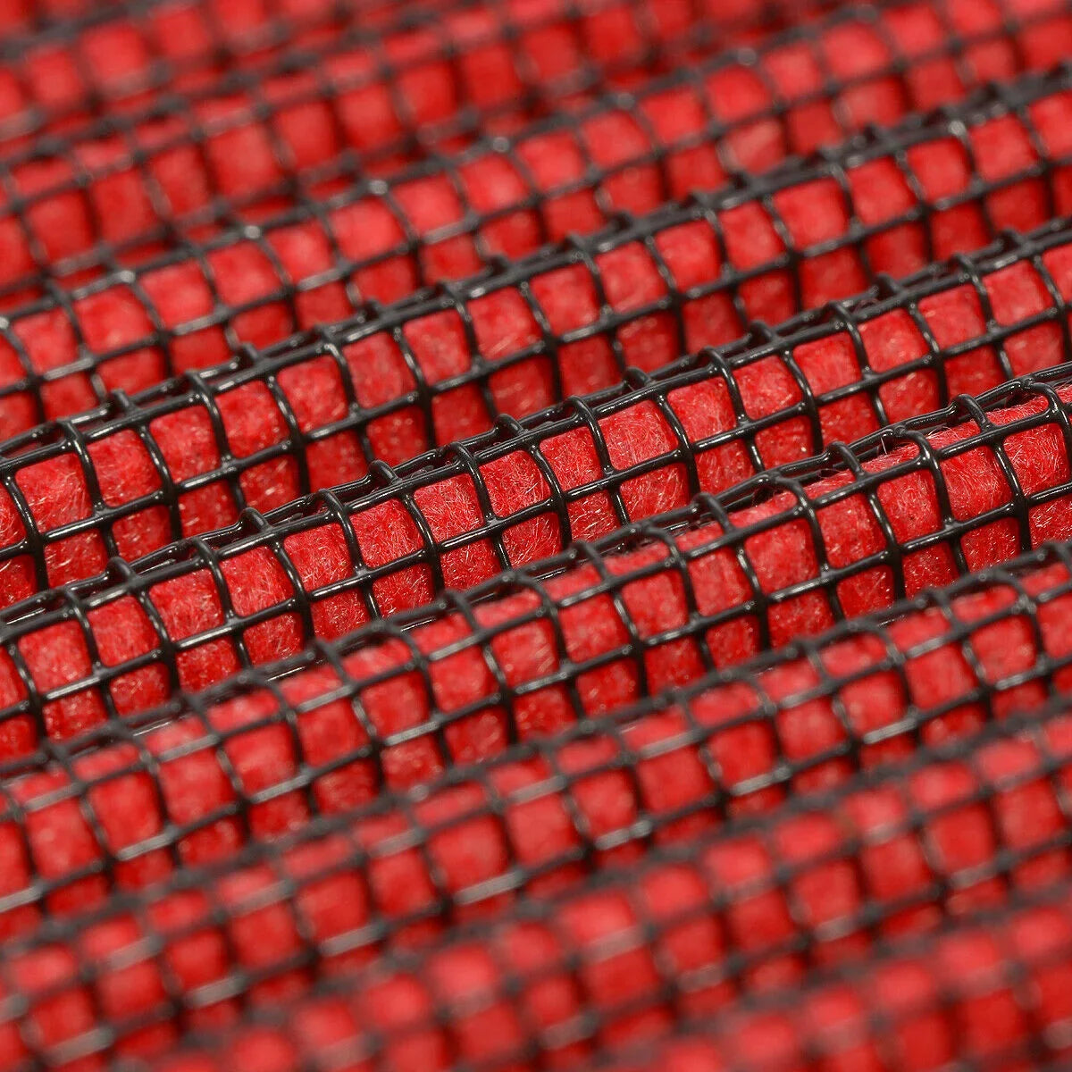 Teledu For 01-05 RAV4 Sport Utility 2.0L/2.4L Red Reusable Drop-In Dry Panel Air Filter